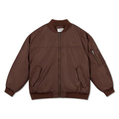 Repose AMS - Chaqueta Bomber de Fibra Reciclada | Marrón