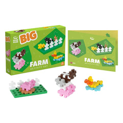 Plus-Plus - Set de actividades de granja - 40 piezas