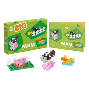 Plus-Plus - Set de actividades de granja - 40 piezas