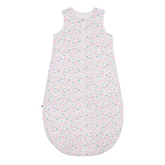 Petit Bateau - Saco de dormir de algodón orgánico Fleurie | Blanco
