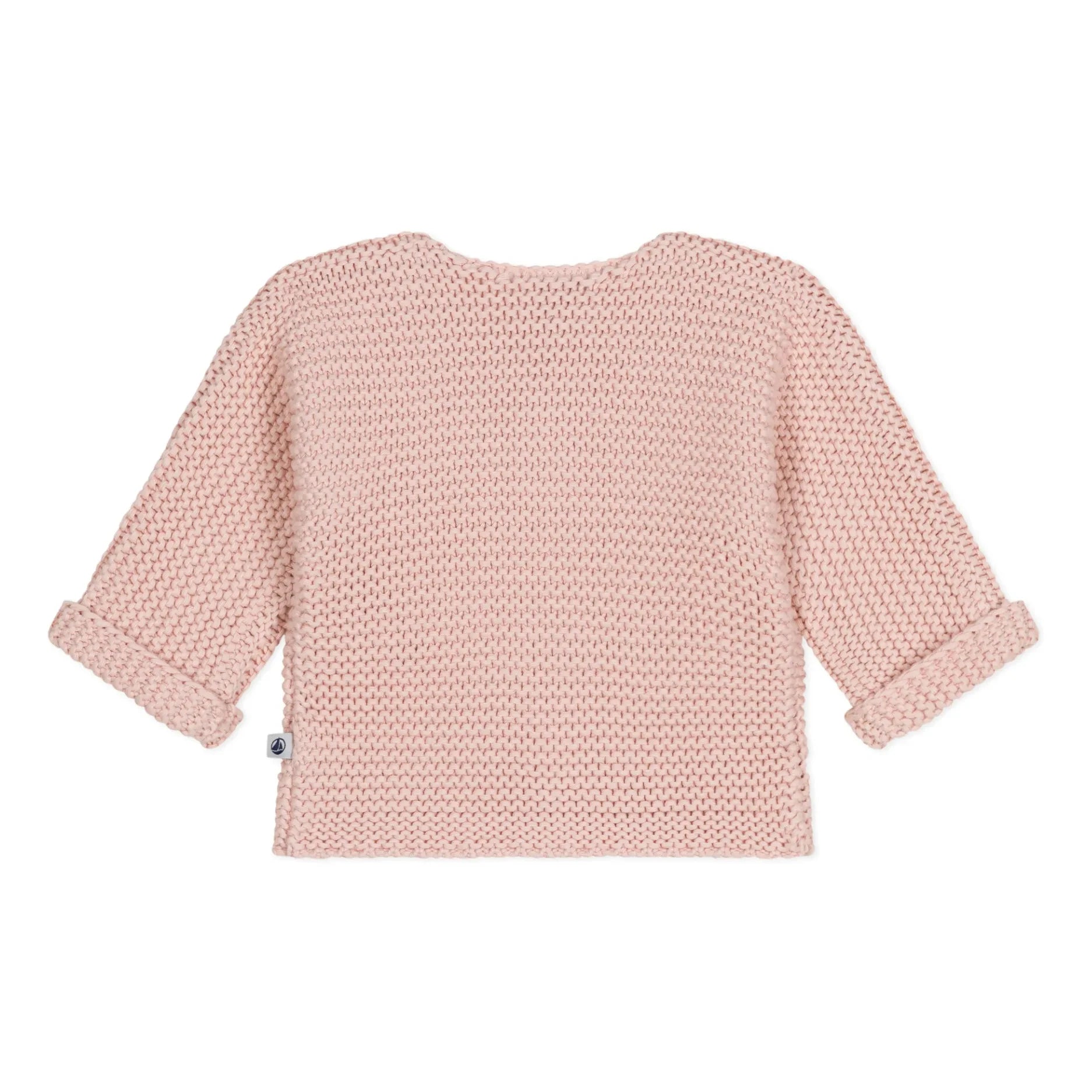 Petit Bateau - Cárdigan de espuma Mafa | Rosa empolvado