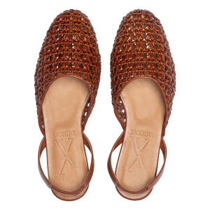 Lachoix - Zapatos Lucca Slingback | Marrón