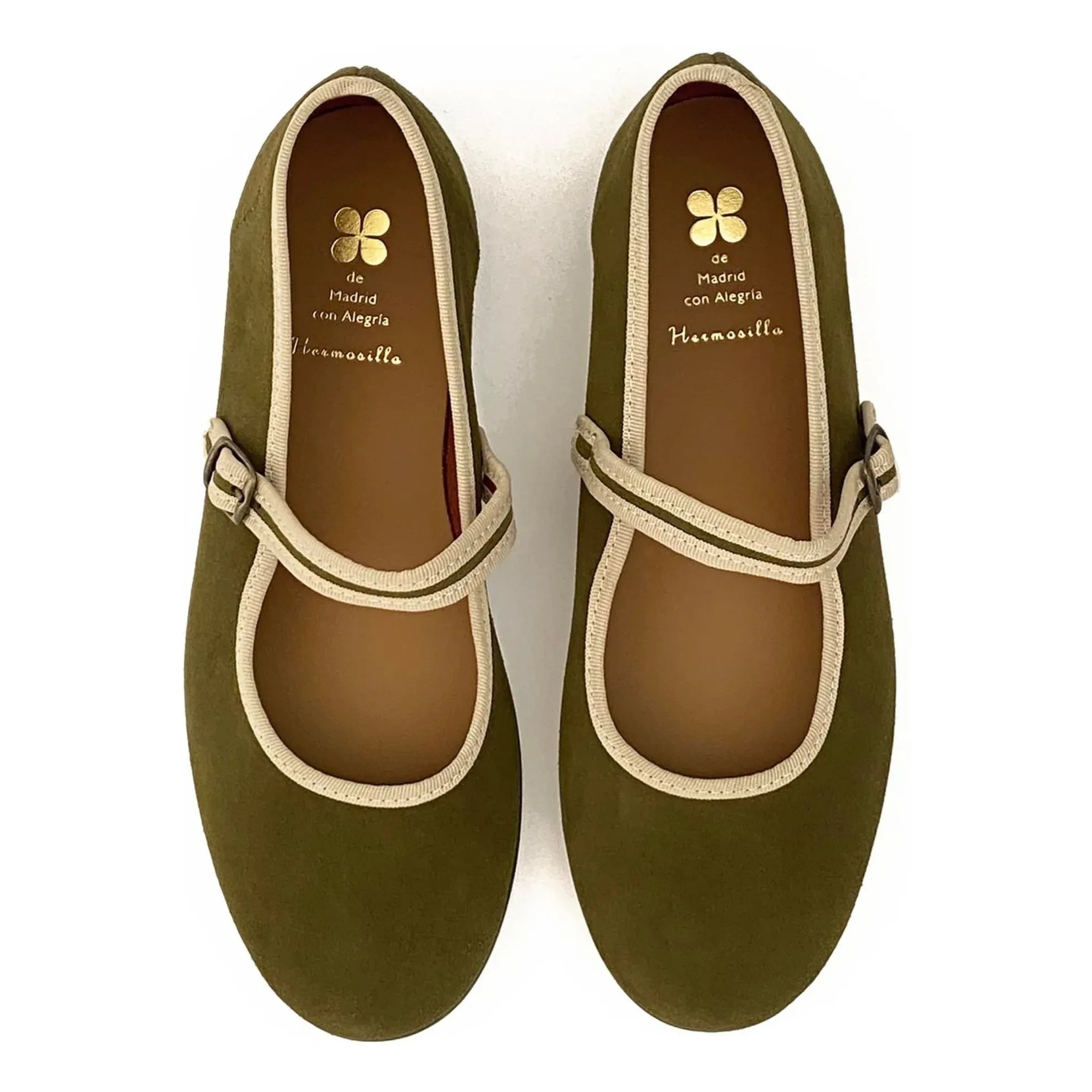 Bailarinas Hermosilla - Honfleur - Colección de mujer | Caqui