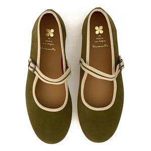 Bailarinas Hermosilla - Honfleur - Colección de mujer | Caqui