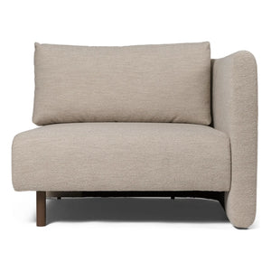 Ferm Living - Sofá modular derecho Dase bouclé | Beige