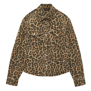 Anine Bing - Camisa Paxton Leopard | Marrón