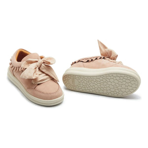 Donsje - Zapatillas Lexley con nudos | Rosa Claro