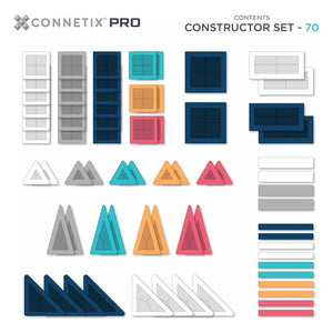 Connetix - Juego de construcción PRO - 70 piezas