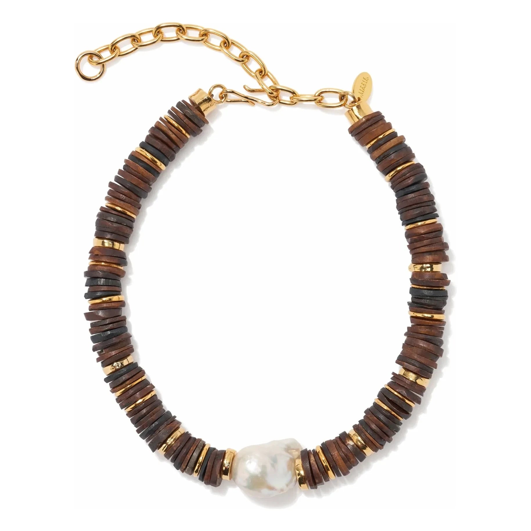 Lizzie Fortunato - Collar Bilbao II | Marrón