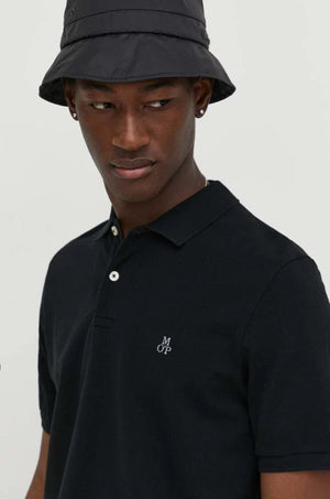 Camiseta de algodón con cuello Marc O'Polo