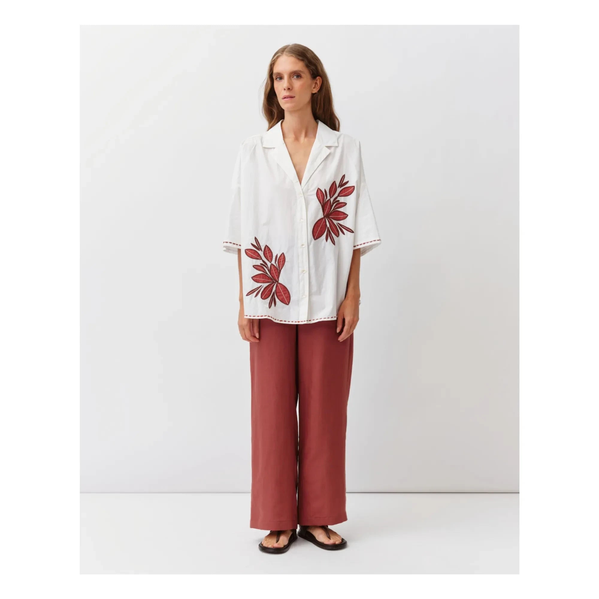 Diega - Camisa Clarao | Rojo