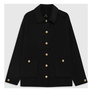 Anine Bing - Chaqueta de lana Luca | Negro