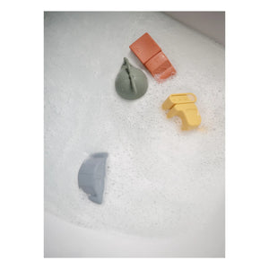 Mushie - Juguetes de baño Vehículos - Set de 4