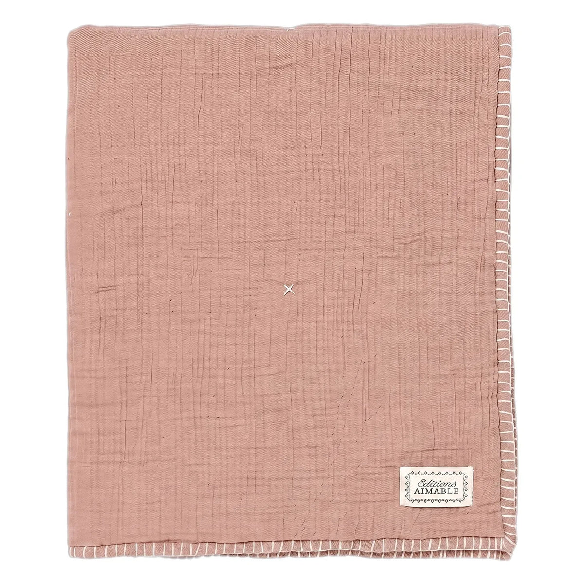 Editions Aimable - Manta Pablo | Gasa Rosa Antigua