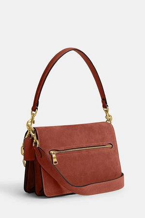 Bolso de hombro Coach de gamuza Suade Chain Tabby