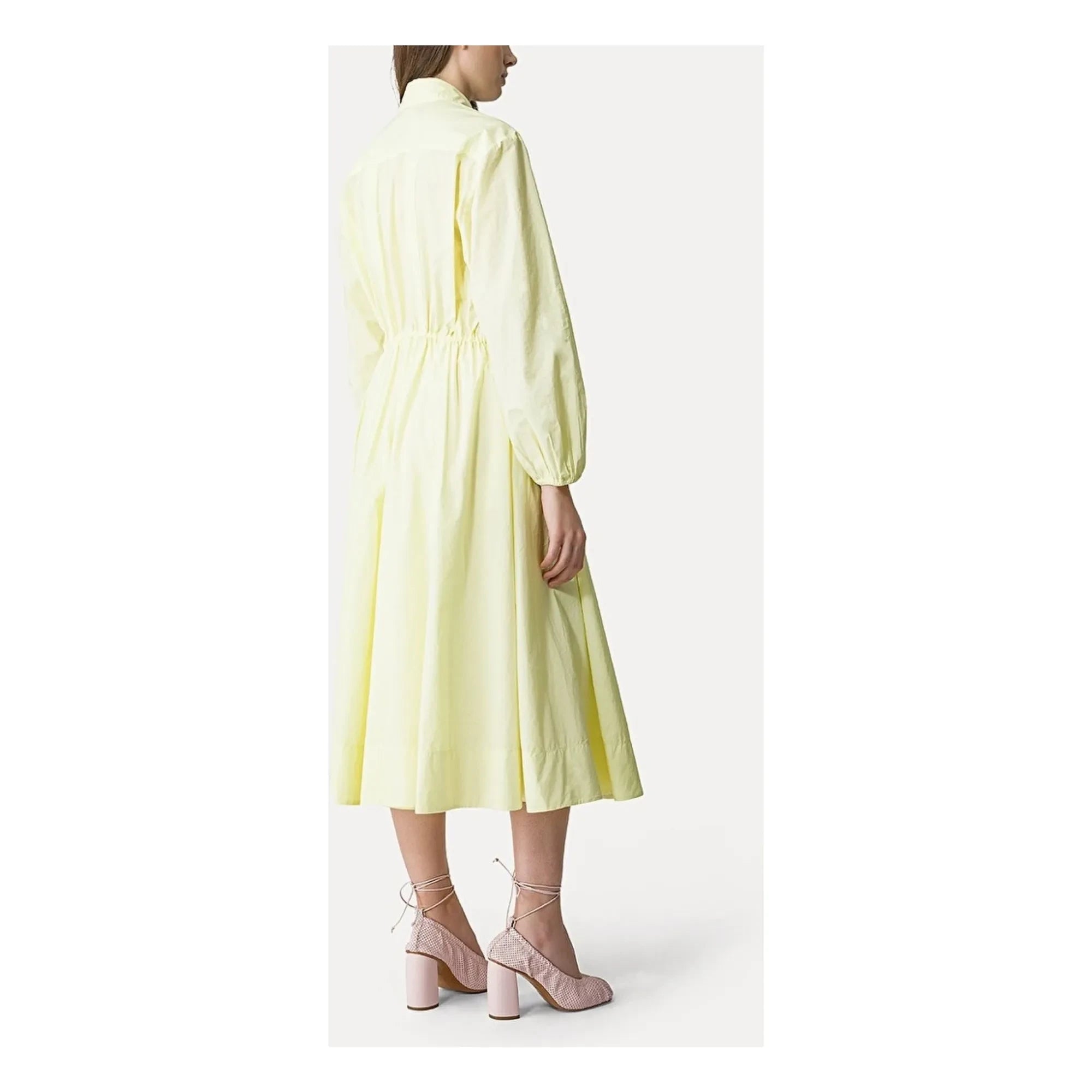 Forte Forte - Vestido de popelina de algodón | Amarillo