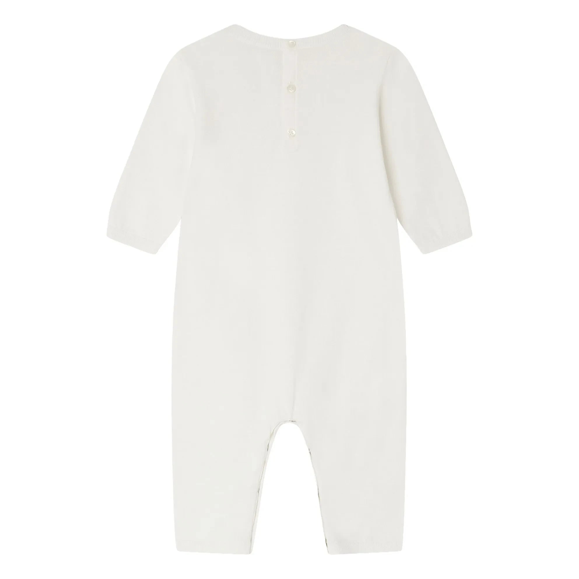 Bonpoint - Pijama de algodón orgánico Tilouana | Blanco