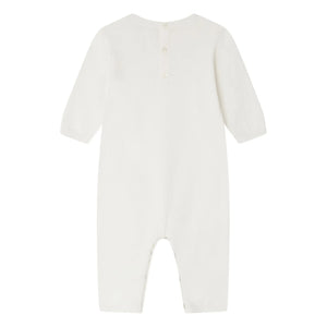 Bonpoint - Pijama de algodón orgánico Tilouana | Blanco