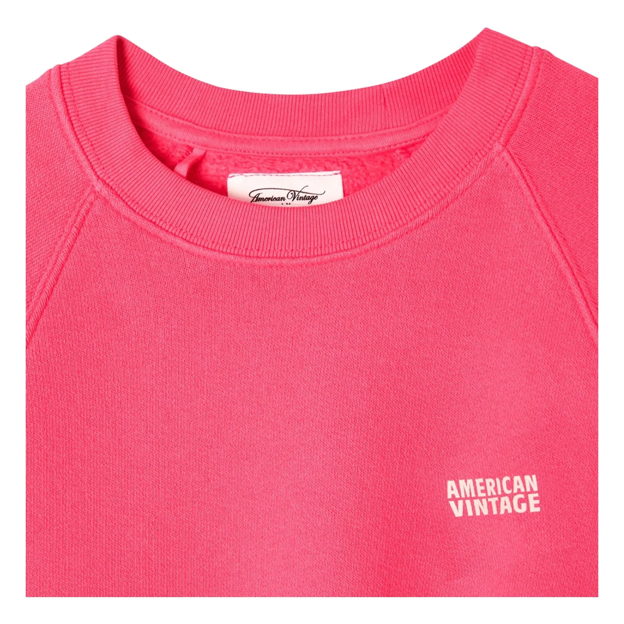 American Vintage - Sudadera Izubird | Rosa fluorescente