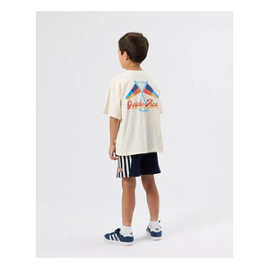 Goldie + Ace - Camiseta Bandera | Crema