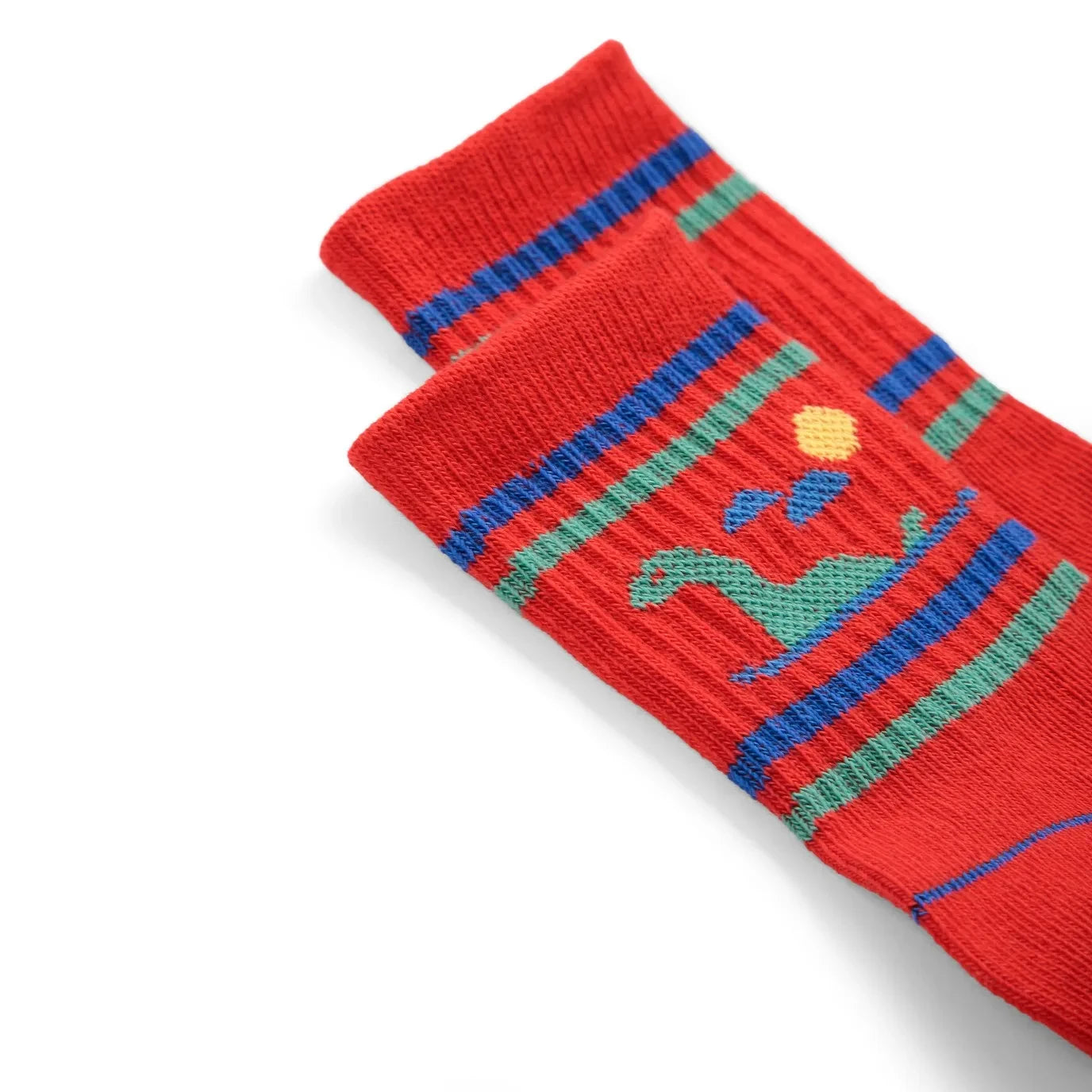 Bobo Choses - Calcetines de algodón orgánico Lac | Rojo