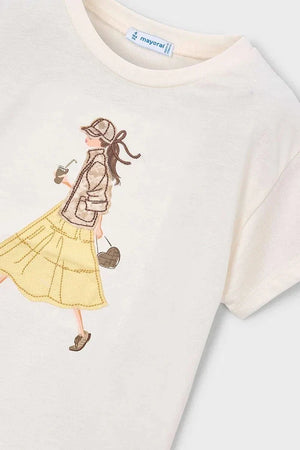 Camiseta de algodón para niño Mayoral