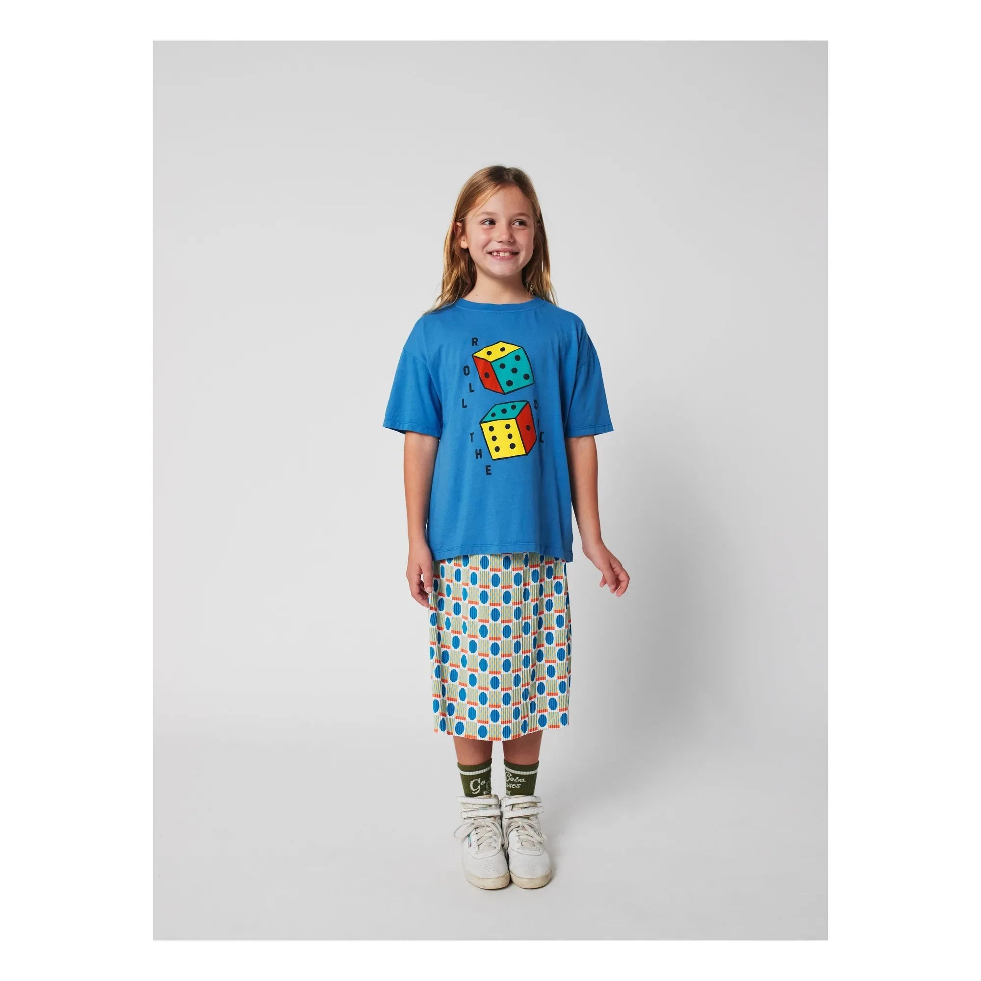 Bobo Choses - Camiseta Roll The Dice Algodón orgánico | Azul