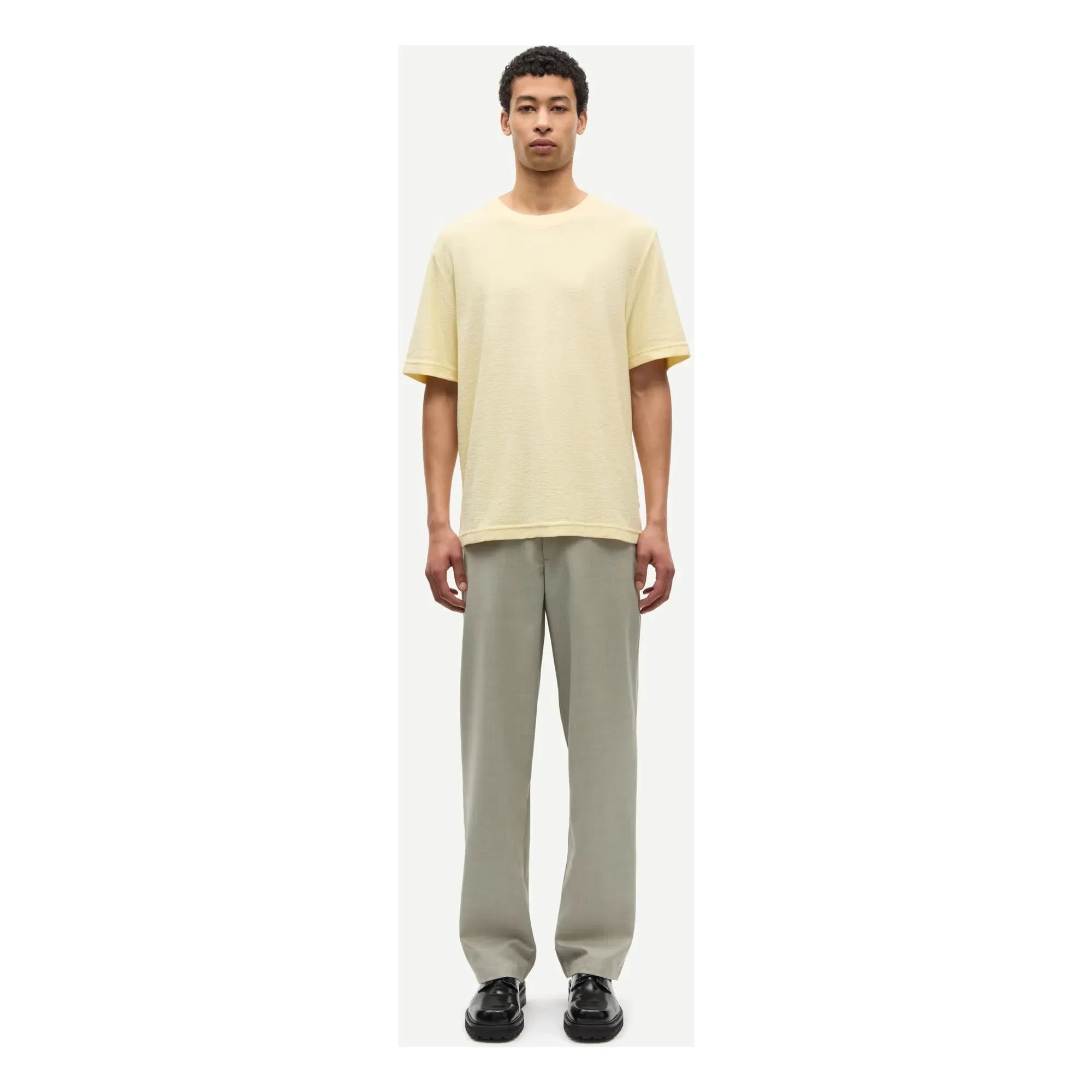 Samsoe Samsoe - Pantalón Sanoah Flex | Beige jaspeado
