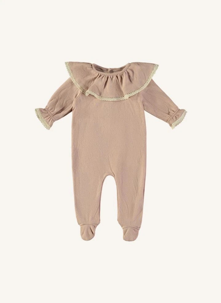 Risu Risu - Pijama Balerin de algodón orgánico | Rosa