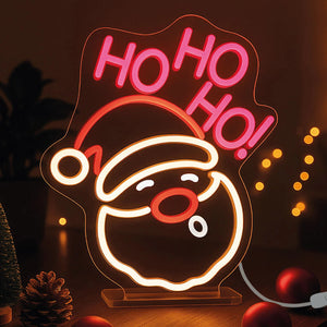 Legami - Lámpara LED de efecto neón - Santa Claus - Es un signo