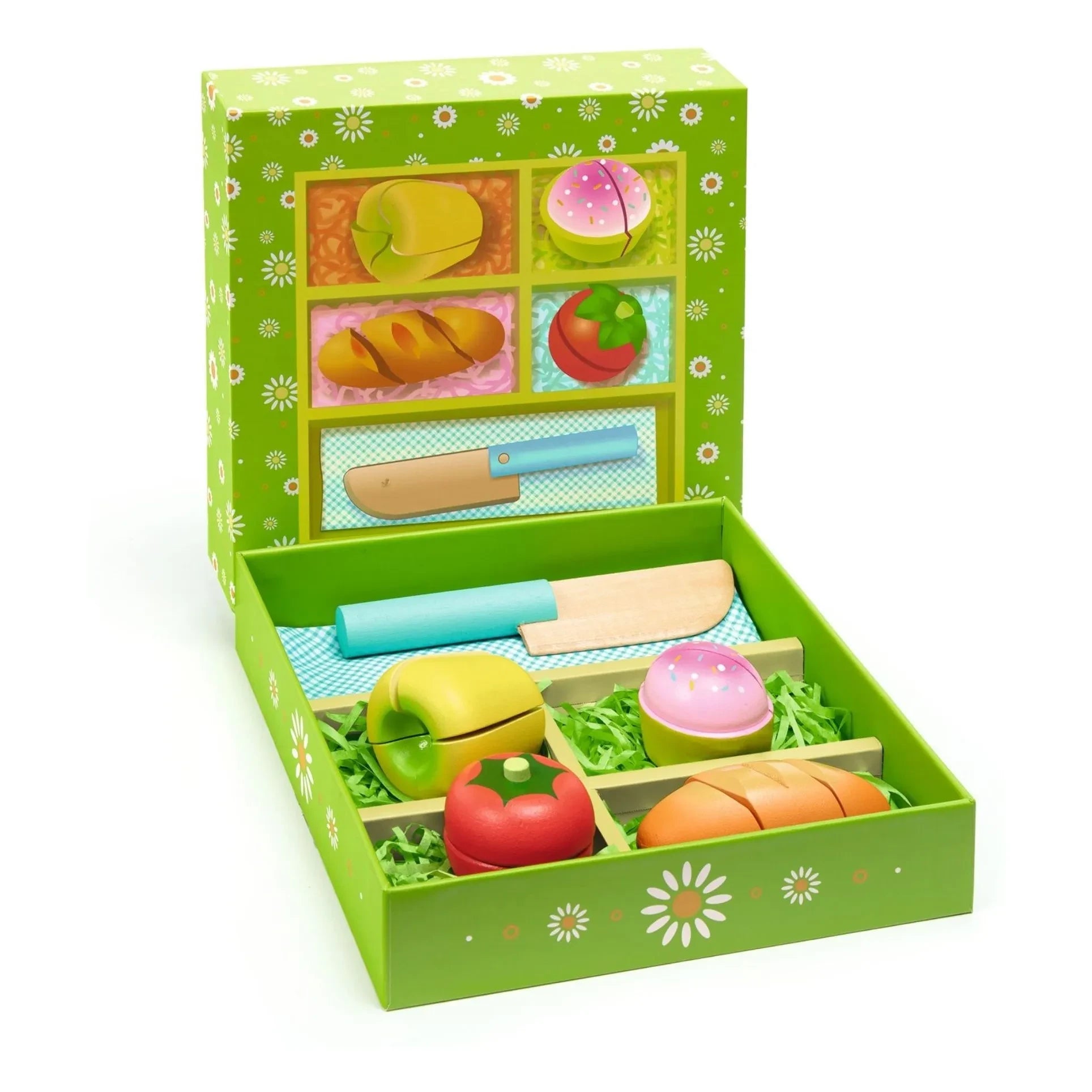 Djeco - Set de alimentos para cortar Picnic