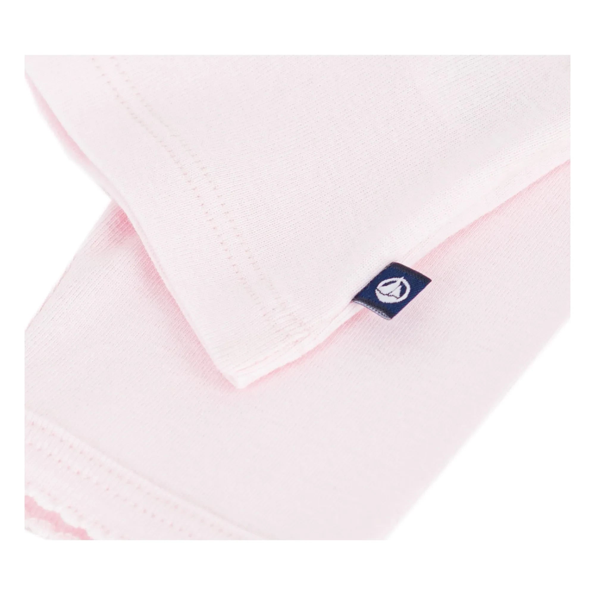 Petit Bateau - Chaleco liso | Rosa palo