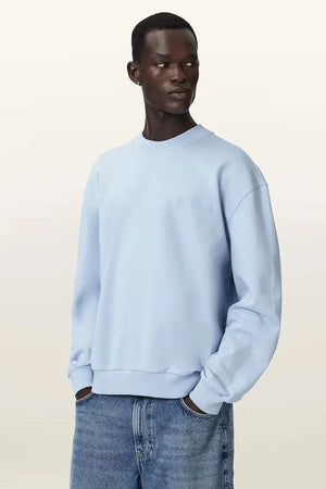 Sudadera extragrande de algodón AllSaints ODYSSEY para hombre