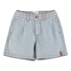 Piupiuchick - Pantalones cortos vaqueros de rayas | Azul