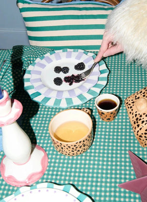 Anna + Nina - Taza de espresso Leopardo | Marrón