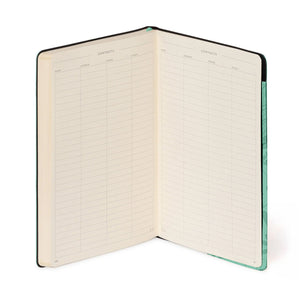 Legami - Cuaderno con Páginas en Blanco y Funda Suave Monocromática - Jardín Botánico - Mi Cuaderno