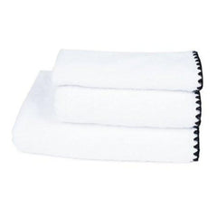 Haomy - Toalla de Baño de Algodón Issey | Blanco