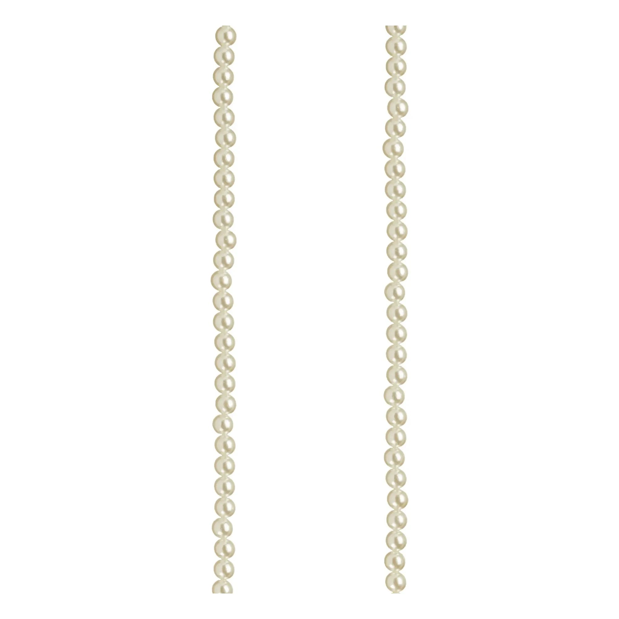 LaCoqueFrançaise - Cadena larga Agathe 120 cm | Blanco