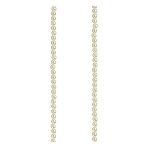 LaCoqueFrançaise - Cadena larga Agathe 120 cm | Blanco