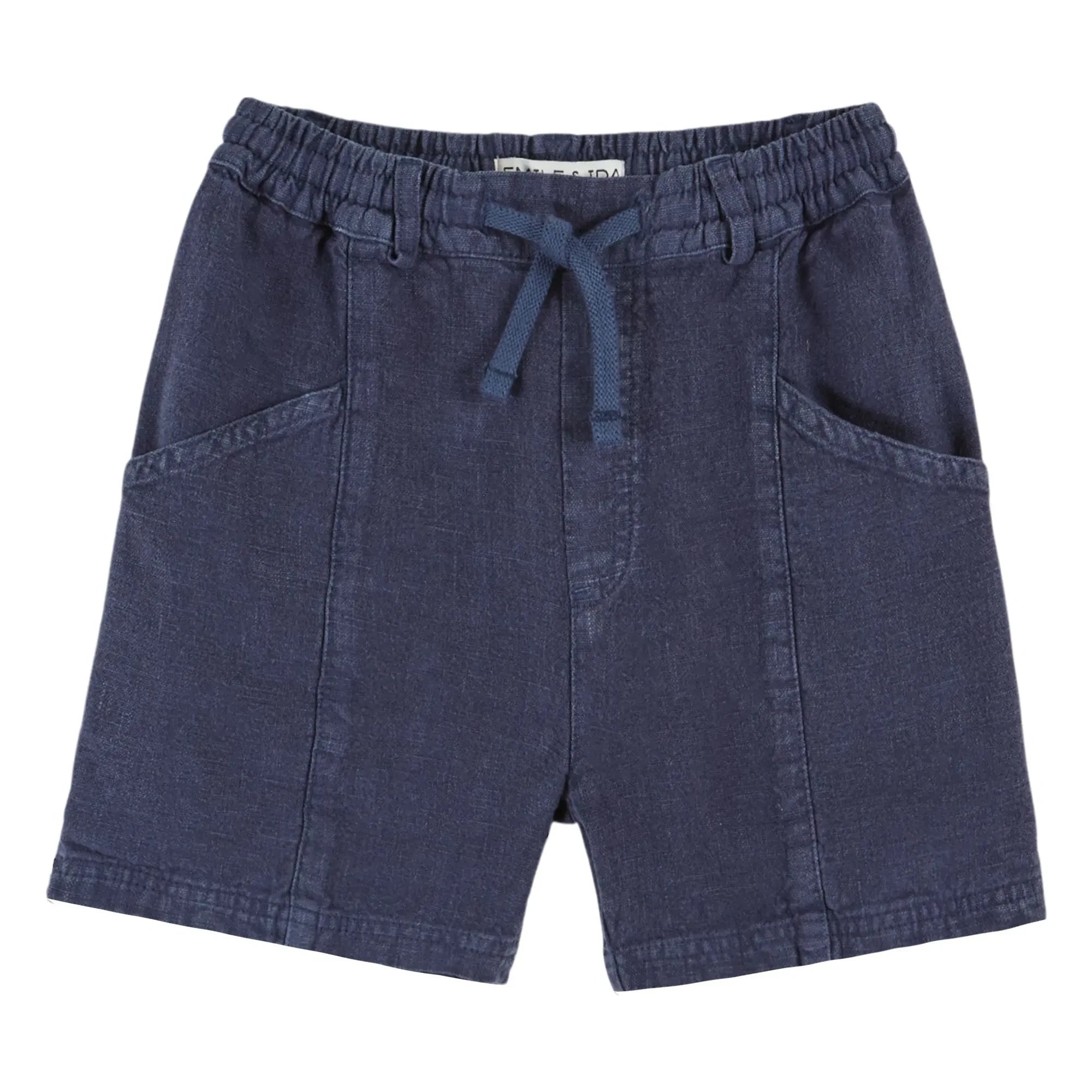 Emile et Ida - Pantalones cortos de lino | Azul marino