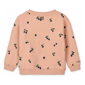 Liewood - Sudadera Thora Berries de Algodón Orgánico | Rosa