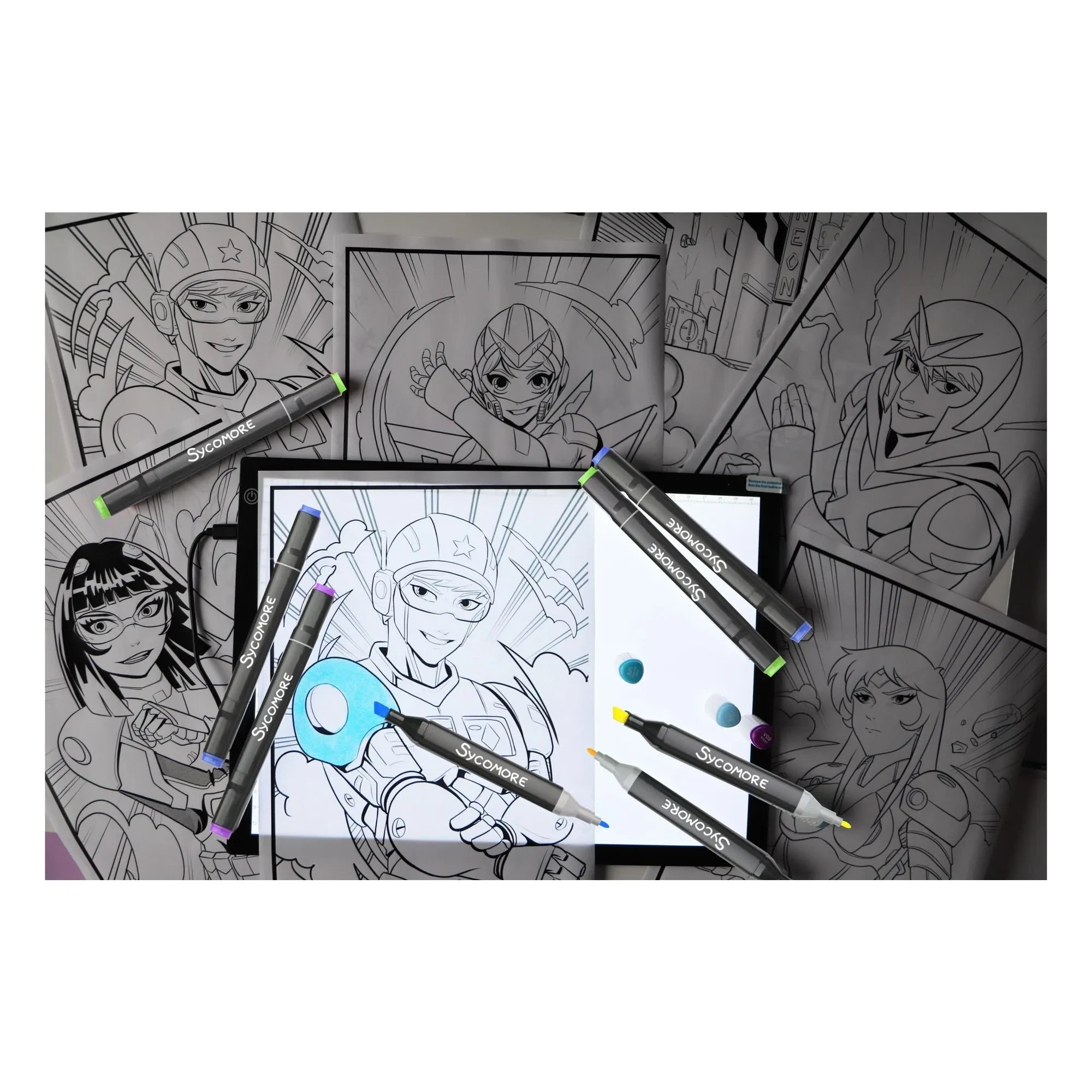 Sycomore - Manga - Mesa de luz y taller de marcadores