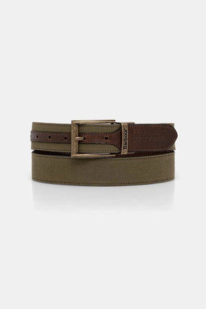Cinturón de cuero Barbour para hombre