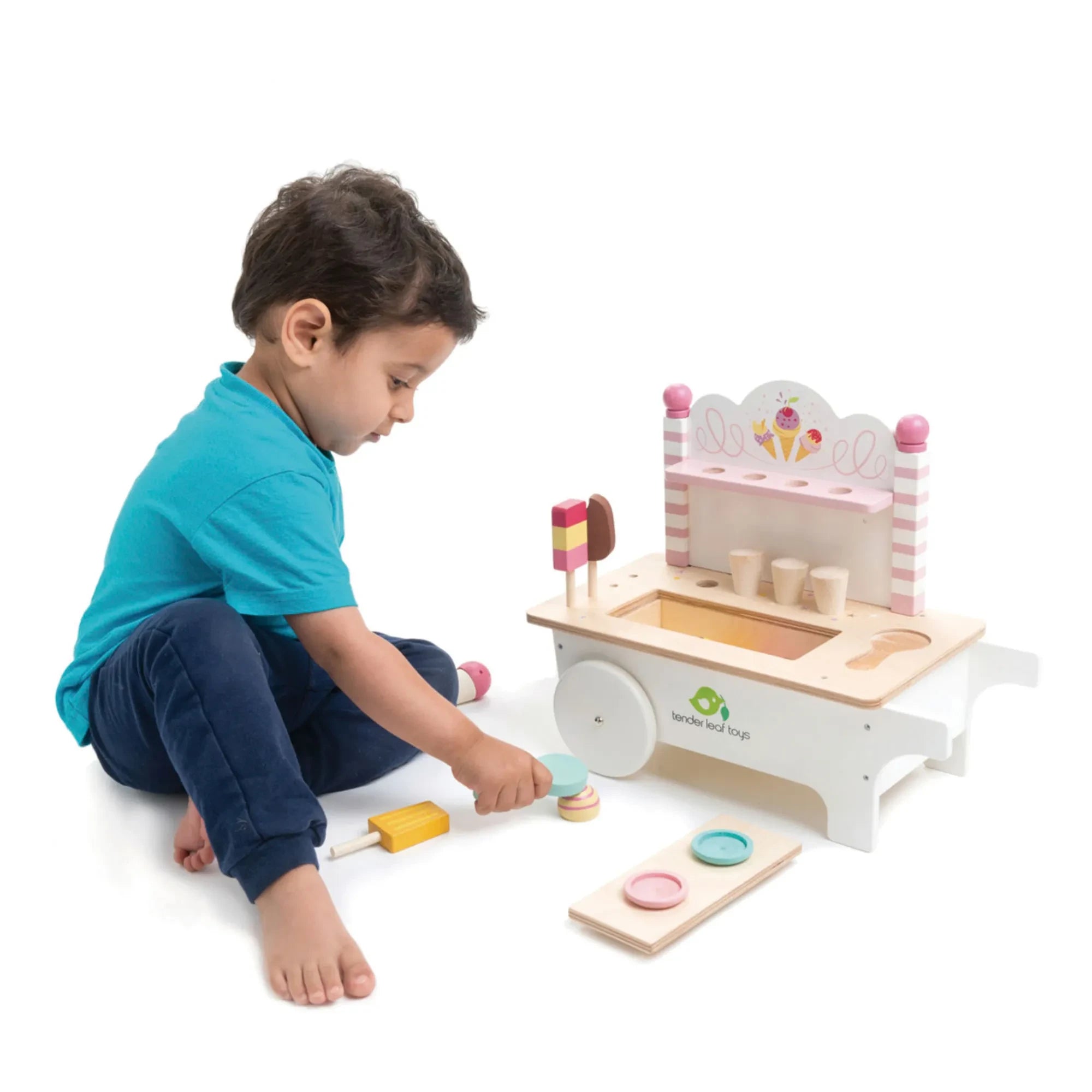 Tender Leaf Toys - Carrito de helados