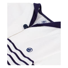 Petit Bateau - Polo de algodón orgánico | Blanco