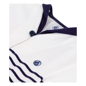 Petit Bateau - Polo de algodón orgánico | Blanco