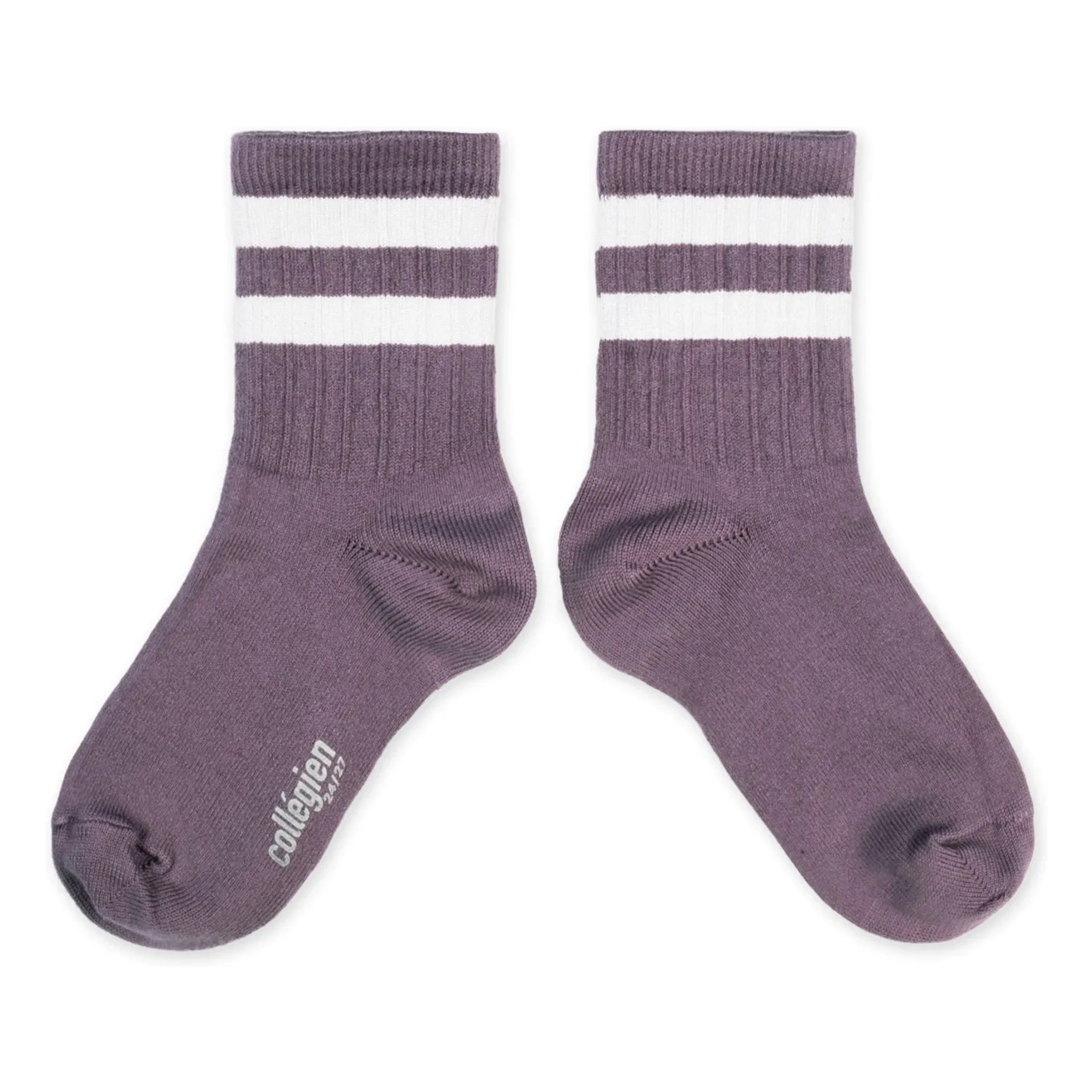 Calcetines de rayas Collégien - Nico | Morado