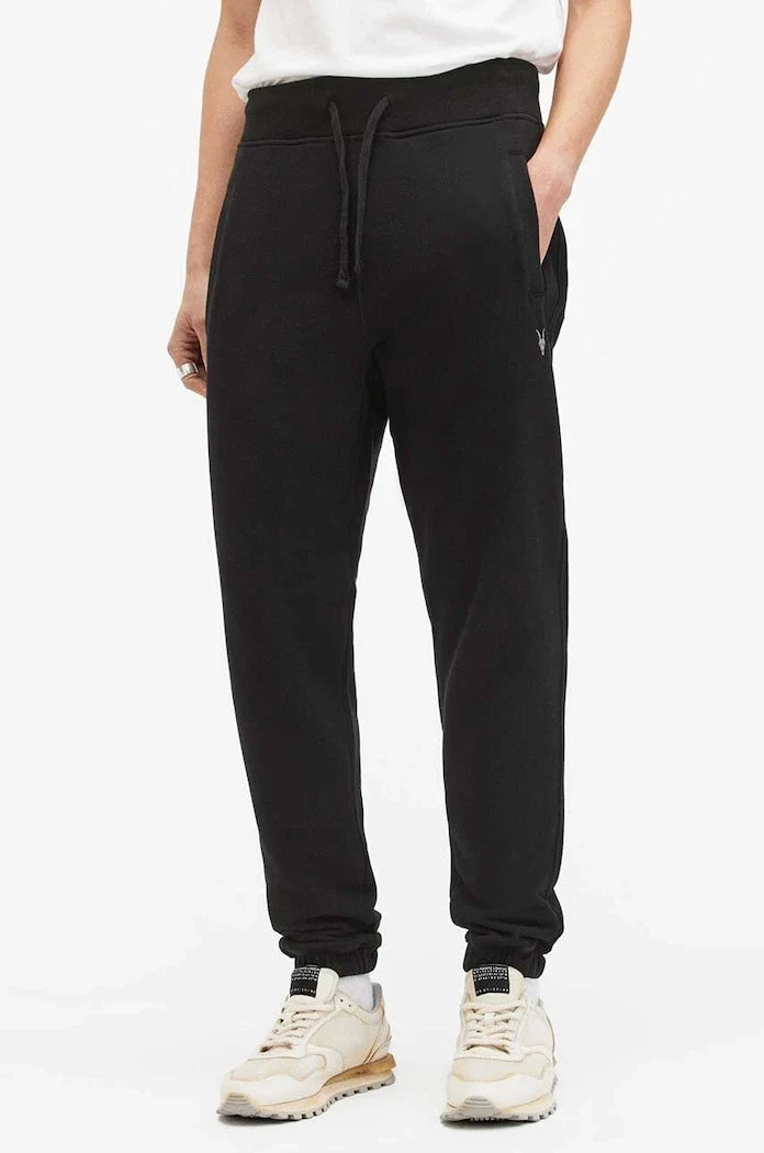 AllSaints Pantalones de chándal de algodón para hombre RAVEN
