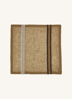 Libeco - Servilleta a Rayas | Beige