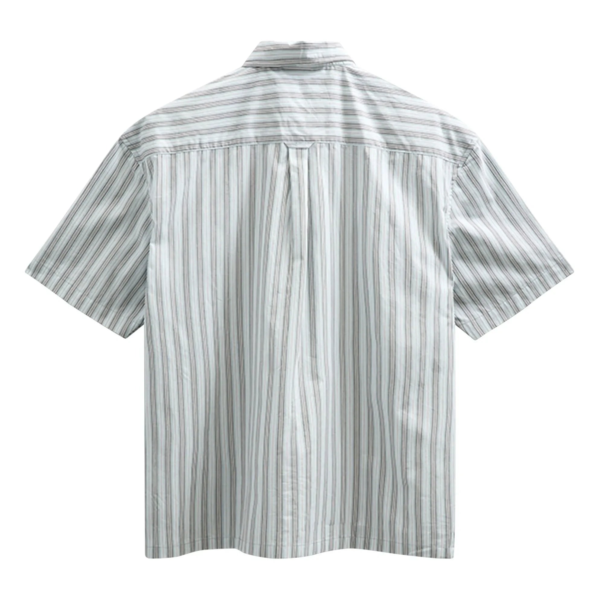 Anerkjendt - Camisa popelín de rayas Akotto | Azul claro